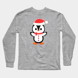 Christmas Penguin Shirt, Merry Christmas Tee, Christmas Shirt, Shirts For Christmas, Christmas Outfit, Funny Christmas Shirt Long Sleeve T-Shirt